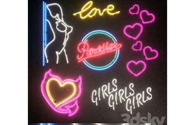 Light modules Set 34 Neon