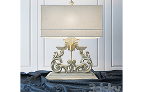 Table Lamp Golden Harp Table Lamp