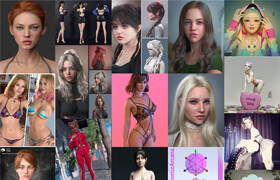 Daz 3D Poser Bundle 1 May 2025