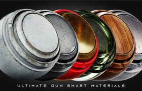 ArtStation - Ultimate Gun and Weapon Smart Materials for Substance 3D Painter - 材质