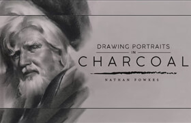Schoolism - Drawing Portraits in Charcoal with Nathan Fowkes