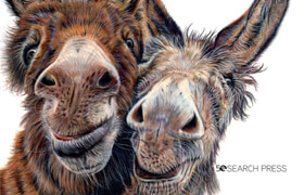 Drawing Animal Portraits in Coloured Pencil (True EPUB) - book