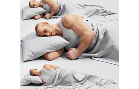 Sleeping man