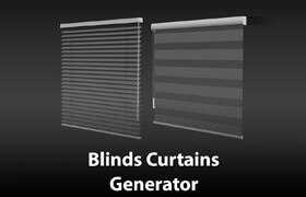 ArchvizTools Blinds Curtains Generator