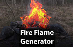 ArchvizTools Fire Flame Generator