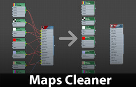 ArchvizTools Maps Cleaner