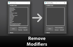 ArchvizTools Remove Modifiers