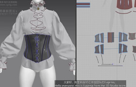 Artstation - Cloth Modeling Master Course Tutorial