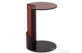 Ansel Acrylic Side Table