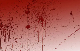 FX Elements - CG Blood Splashes - Pack 1 - 视频素材