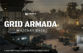 Grid Armada Military Base - Military Structures