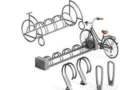 Bicycle parking set