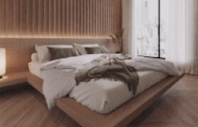 Udemy - Bedroom Design Rendering with 3ds Max Corona Project