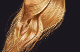 Udemy - Hair Painting in Photoshop Create Realistic Digital Hair