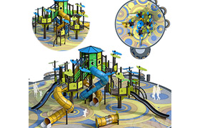 Large children playground Playground