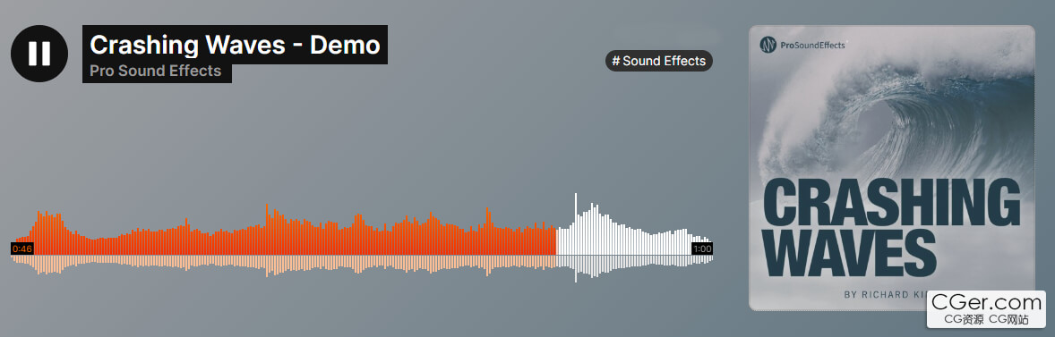 Pro Sound Effects - Crashing Waves - 声音素材