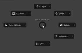3D Viewport Pie Menus
