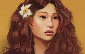 Udemy - Digital Painting Female Portrait Illustrations in Photoshop