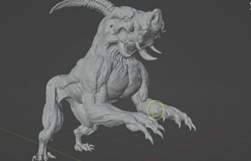 Udemy - Learn How To Sculpt Creatures In Blender