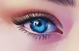 Udemy - Digital Art Painting Realistic Eyes