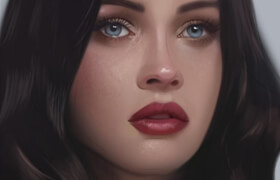 Udemy - Learn Drawing Digital Portraits Woman Illustrations
