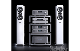 Hi-fi kit NAD and Q acoustics