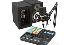 Set for a sound engineer, blogger, musician