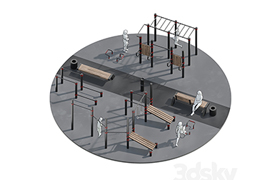 Workout area