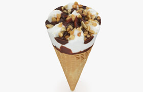 Turbosquid - Cornetto Vanilla