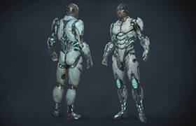 Udemy - Cyborg Hard Surface Character Creation in Blender
