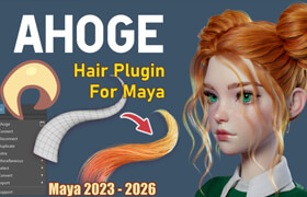 Ahoge - 玛雅头发插件