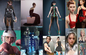 Daz 3D Poser Bundle 3 October 2025
