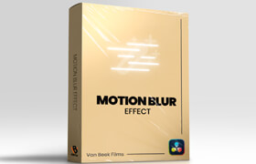 Motion Blur (Effect) for DaVinci Resolve