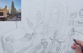 Domestika - Artistic Perspective Interior Spaces from Your Point of View