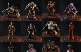 Doom - The Dark Ages Characters Collection - 模型