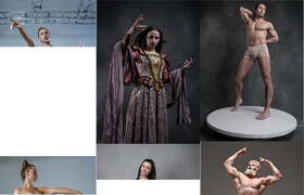 ​Artstation 网站的10套人物参考照片素材