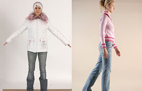 3d.sk - Women Reference Image For Character Artists