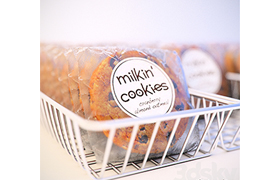 Milkin Cookies in basket