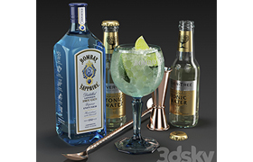 Bombay Sapphire Cocktail Set
