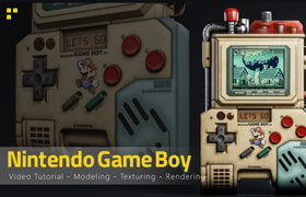 Artstation - Nintendo Game Boy - 教程