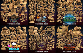 3D-Print Models Bundle 5 - The Dragon Trapper's Lodge 165 GB