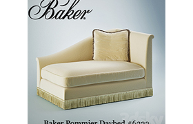 Baker Pommier Daybed # 6322
