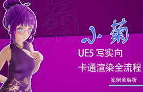 【正版】UE5写实向卡通渲染全流程