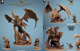 Rescale Miniatures - 3D-Print Models Bundle 2025.8-2025.10