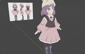 Udemy - Low-Poly Anime Character Creation In Blender