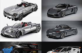 BlenderKit - Transport Pack - 模型