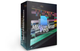 MotionText Pro V1 - Text FX Pack v2026 for Davinci Resolve