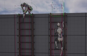 Udemy - Unreal Engine 5 Fix animations for ladder climbing