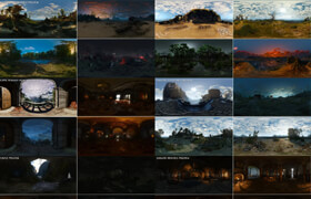 The Witcher 3 Wild Hunt HDRI Mega Pack