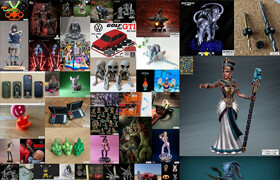 3D-Print Models Bundle 2 - March 2026 166GB（已压缩）